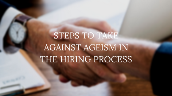 blog header for bryan moll's post, "Steps to Take Against Ageism in the Hiring Process"